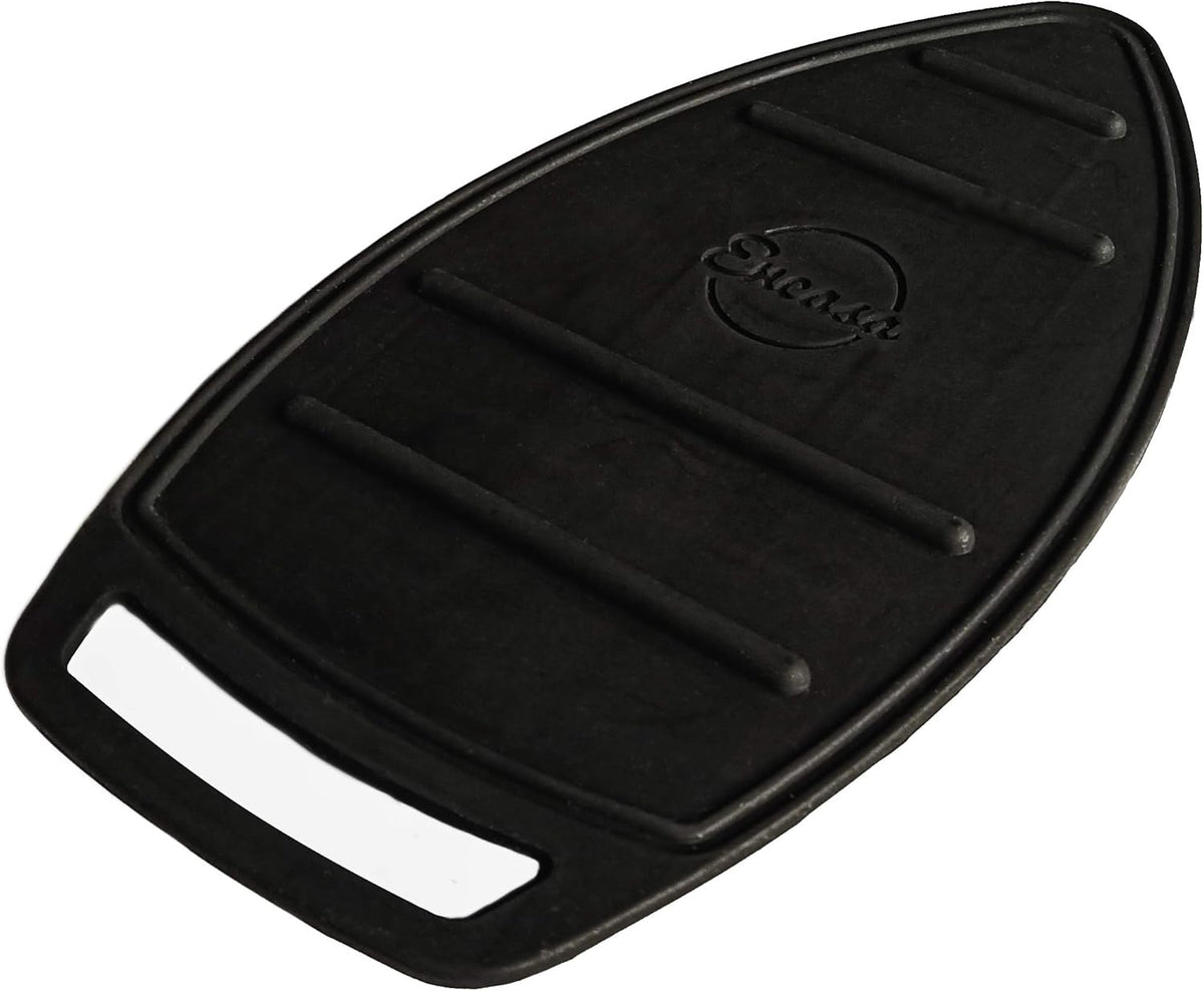 Encasa Homes Silicon Mat for Hot Iron Rest - Heat Resistant, Anti - Slip, Thicker Pad for Protecting Your Table During Ironing, Non-Burning, Machine Washable, Durable - Black