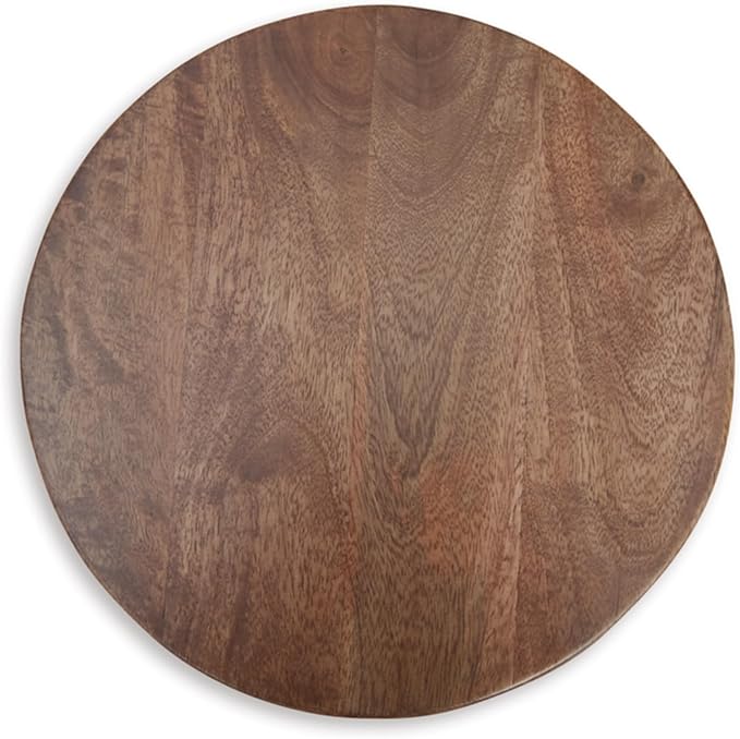 Signature Design by Ashley Joville Casual Turned-Design Accent Table, Light Brown