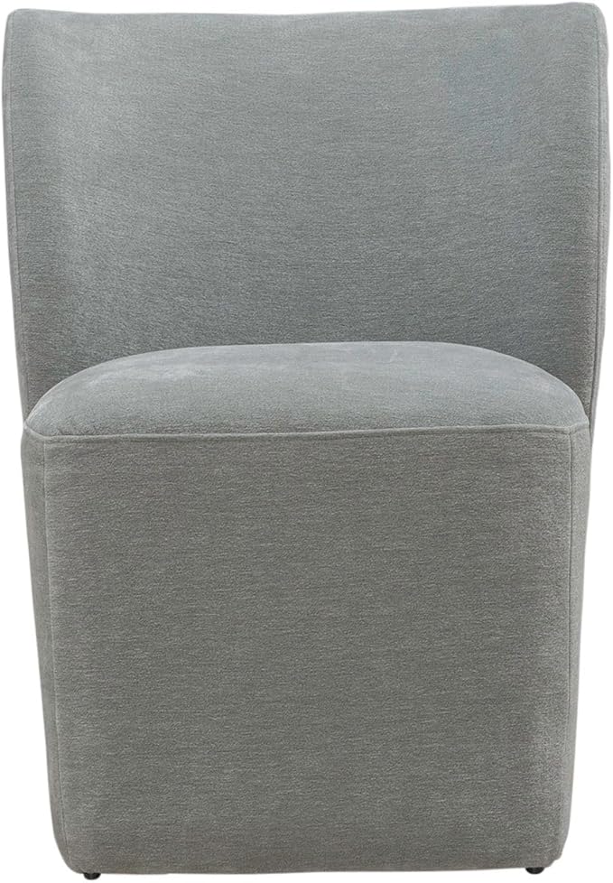Liberty Furniture Accent Dining Chair with Castors - Rounded Back - Sapphire Upholstry
