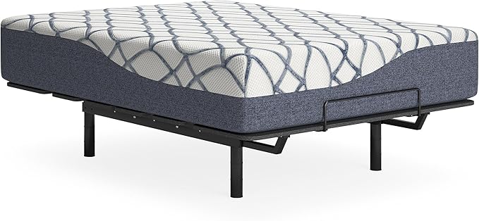 Signature Design by Ashley 14 Inch Chime Elite 2.0 Ultra Plush Green Tea Memory Foam Mattress for Cool Sleep and Pressure Relief, King, Fiberglass Free, Mattress In A Box