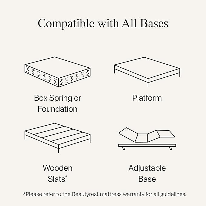 Beautyrest Prime Dream Medium Pillow Top 14.25" Mattress - Queen - Durable Pocketed Coil, Support, Pressure Relief, Cooling, Motion Separation; 100 Night Sleep Trial and 10 Year Warranty