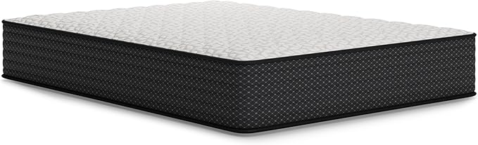Signature Design by Ashley Limited Edition Firm 12 Inch Hybrid Mattress with Gel Memory Foam and Edge Support for Cool Sleep and Pressure Relief, Full, Fiberglass Free, Mattress In A Box
