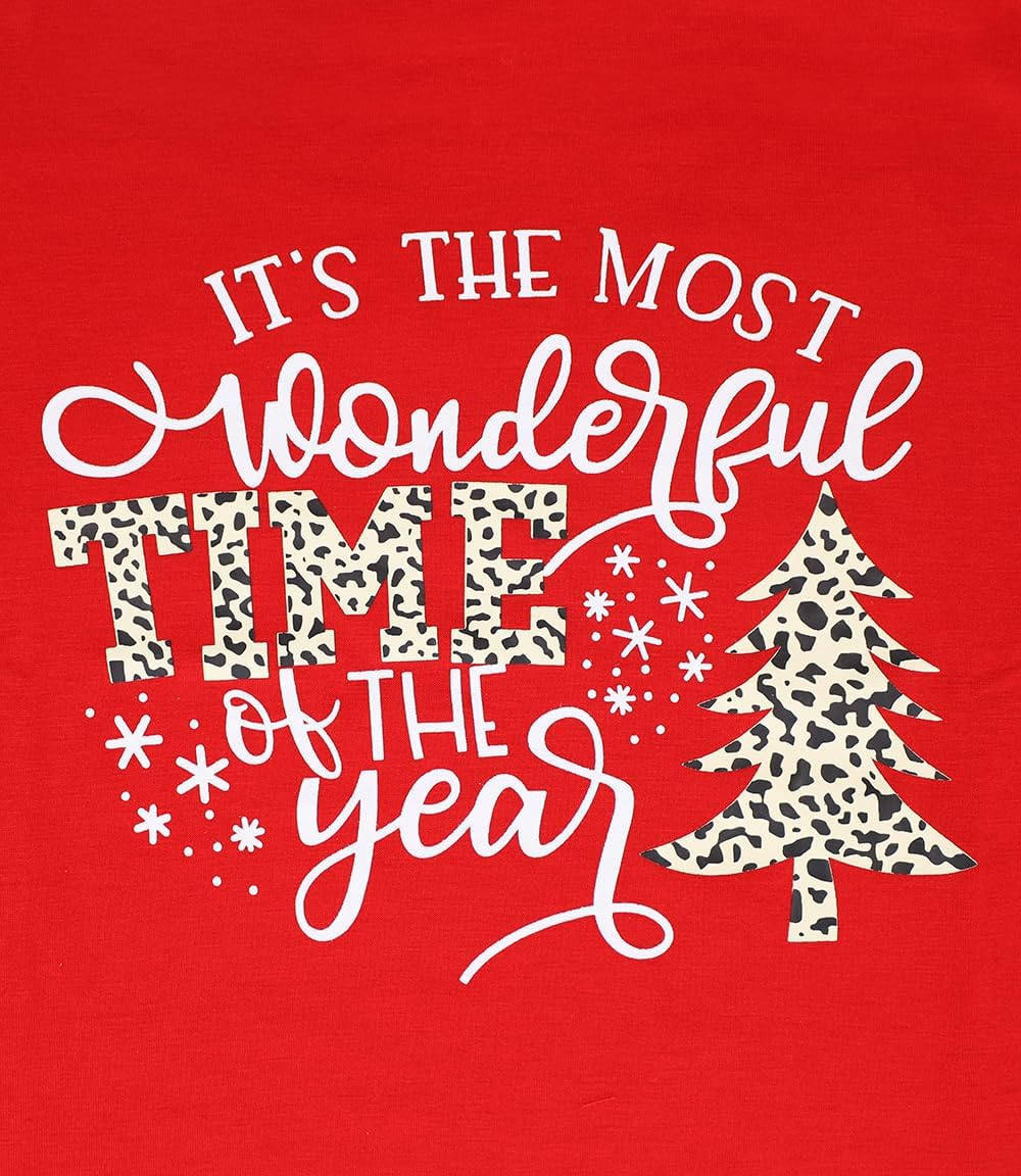 Tobrief Women's Long Sleeve V-Neck Shirts Fall Graphic Tees Loose Casual T-Shirt