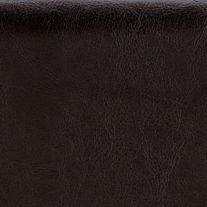 SIMPLIHOME Cosmopolitan Storage Ottoman Bench - 44 inch Wide Upholstered Vegan Leather Rectangle Storage Ottoman in Tanners Brown, Transitional Bench for Bedroom with Tufted Lift-Top and Open Shelf