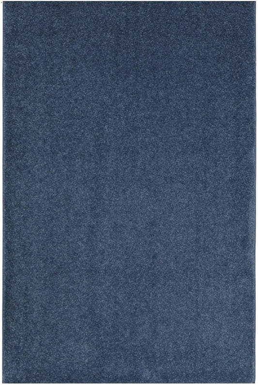 KOECKRITZ Soft and Colorful Kids Classroom Area Rugs (Passes Flammability Pill Test) Many Sizes and Bright Colors to Select from (9' x 12', Navy)