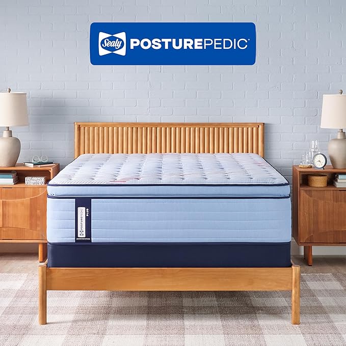 Sealy Posturepedic® Plus Glenshaw 15" Firm Pillowtop Innerspring Mattress - Twin