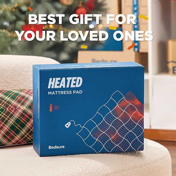 Bedsure Heated Mattress Pad Twin XL- Bed Warmer with Memory & Preheat Functions, 12-Hour Auto Off & 10 Heat Settings, Single Controller, Fast Heating, Brushed Electric Mattress Pad Twin XL, 39"x80"