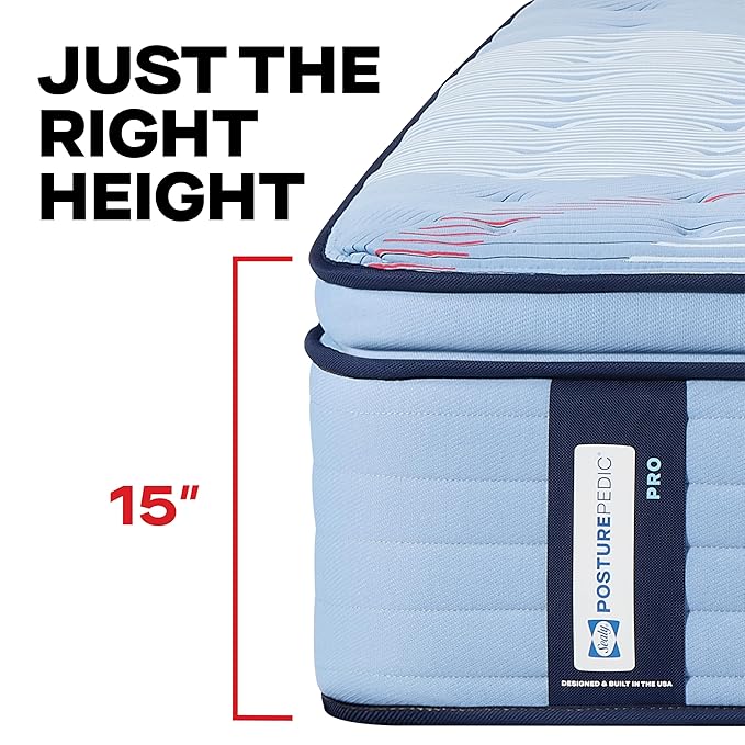 Sealy Posturepedic® Pro Haverford 15" Soft Pillowtop Innerspring Mattress - Twin Long