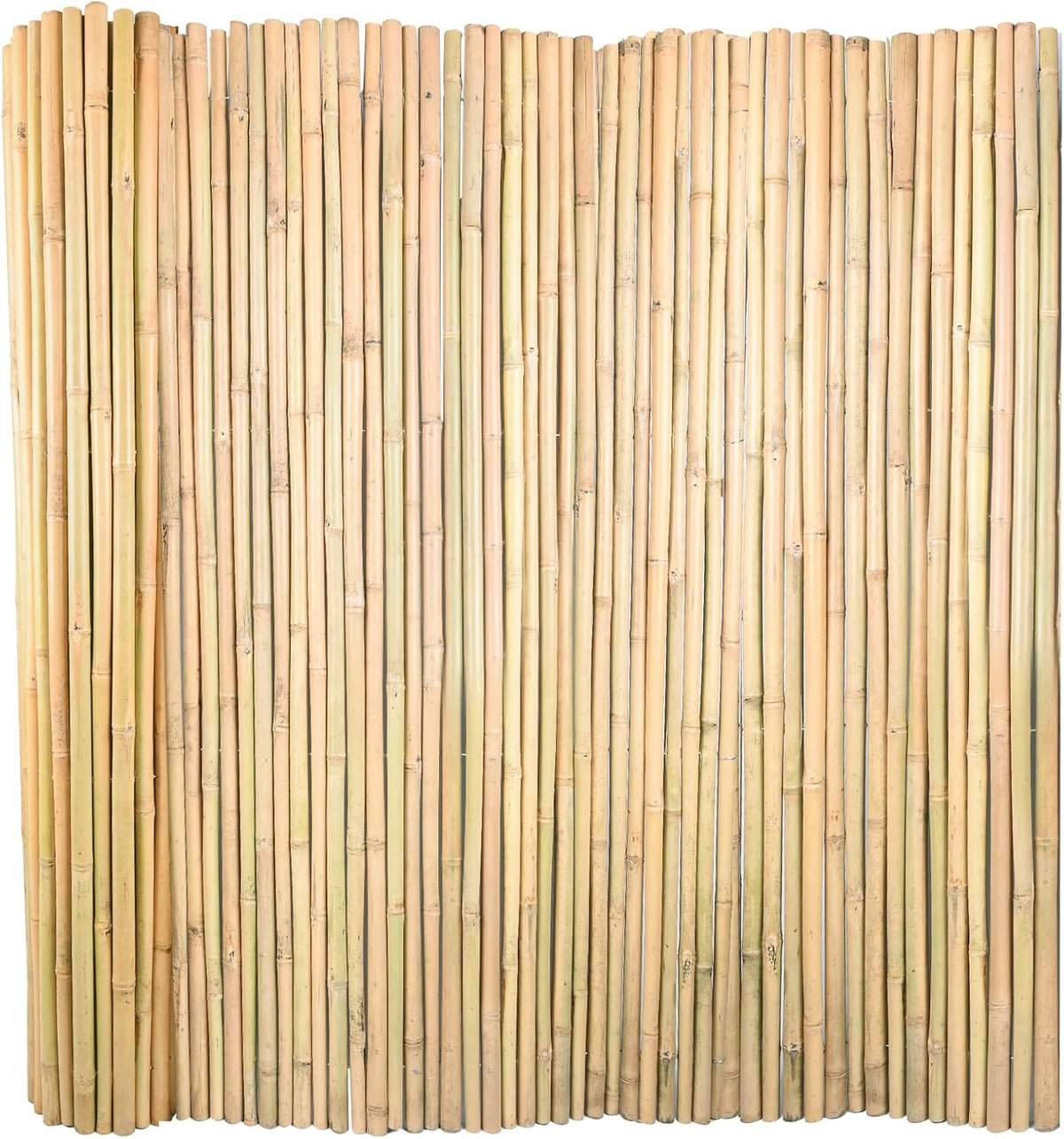 Natural Bamboo Fence 4ft H x 8ft L x 0.7In D, Eco-Friendly Privacy Fence for Outdoor Wall, Garden, Yard, Pool, Patio, Decorative Bamboo Fencing