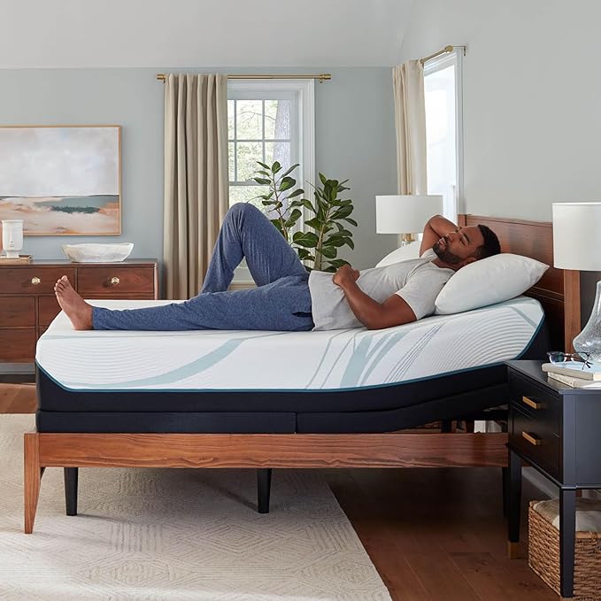 TEMPUR-Adapt 2.0 Medium 11 inch Memory Foam Mattress, Twin