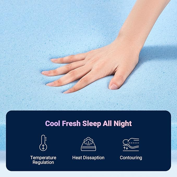 Avenco 12 Inch Full Size Mattress, Hybrid Mattress with Smarts Coil™ Pocket Springs for Targeted Support and NanoGel™ Memory Foam for Cool Night Sleep & Motion Isolation, CertiPUR-US Certified