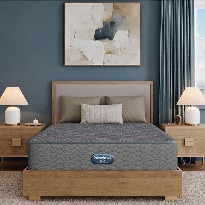 Beautyrest Prime Dream Plush 13.75" Mattress - Queen - Durable Pocketed Coil, Support, Pressure Relief, Cooling, Motion Separation; 100 Night Sleep Trial and 10 Year Warranty