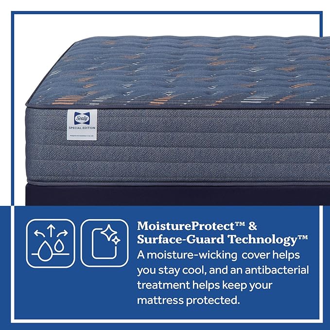 Sealy Warner 12" Medium Tight Top Innerspring Mattress - King