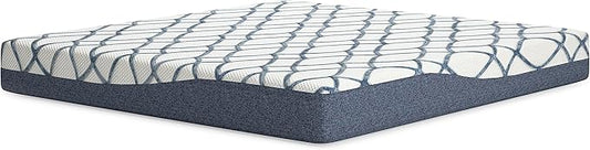 Signature Design by Ashley 10 Inch Chime Elite 2.0 Firm Green Tea Memory Foam Mattress for Cool Sleep and Pressure Relief, King, Fiberglass Free, Mattress In A Box
