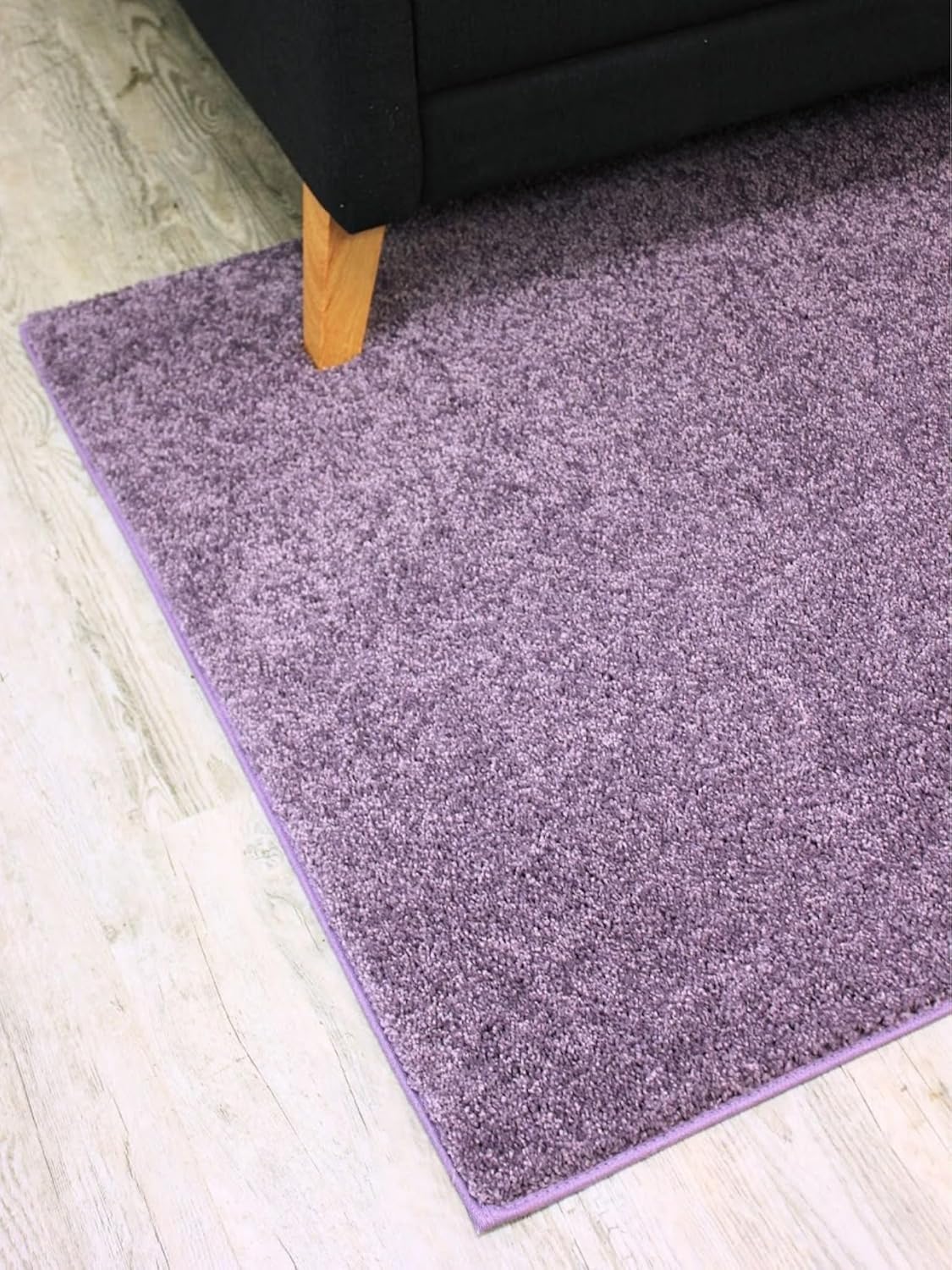KOECKRITZ Soft and Colorful Kids Classroom Area Rugs (Passes Flammability Pill Test) Many Sizes and Bright Colors to Select from (12' x 12', Lavender)