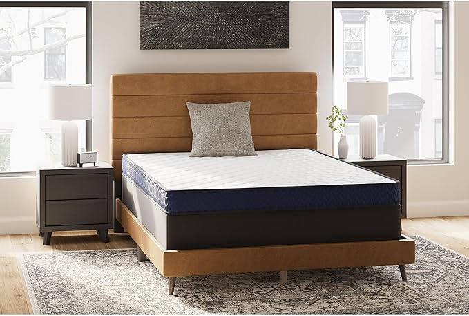 Signature Design by Ashley Twin Size Firm 6" Memory Foam Mattress, Super Soft Foam with Breathable Quilted Cover, Fiberglass Free, Mattress in A Box, Adjustable Base Compatible, Limited Warranty