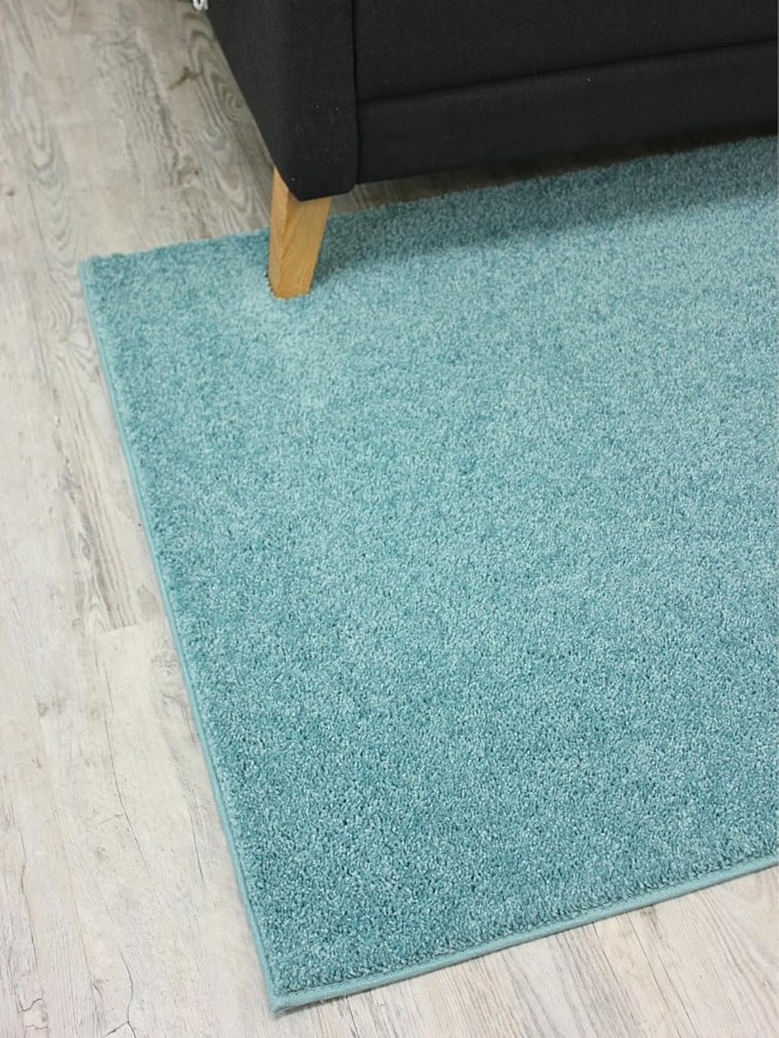 KOECKRITZ Soft and Colorful Kids Classroom Area Rugs (Passes Flammability Pill Test) Many Sizes and Bright Colors to Select from (7' x 9', Surf)