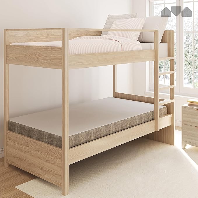 Milliard 5 in. Memory Foam Mattress Cot - for Bunk Bed, Daybed, Trundle or Folding Bed Replacement (1 Pack)