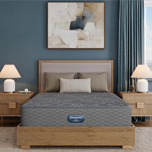 Beautyrest Prime Dream Firm 13" Mattress - Cal King - Durable Pocketed Coil, Support, Pressure Relief, Cooling, Motion Separation; 100 Night Sleep Trial and 10 Year Warranty