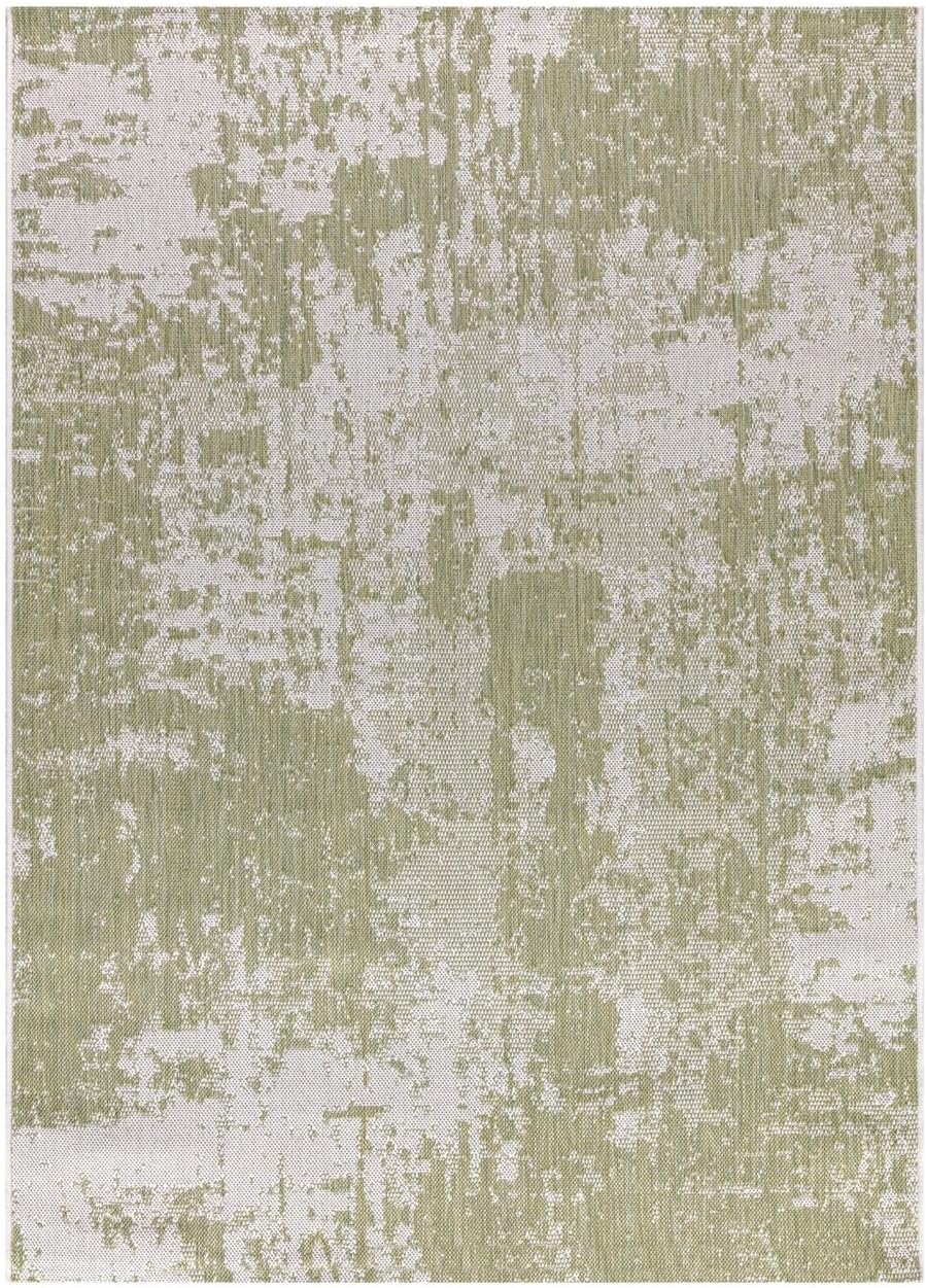 Keen Home Design Terrace Outdoor Area Rug - 9x12 Washable Indoor/Outdoor Rug for Patio, Kitchen, Balcony, Beach, Garden, Deck and Porch, Size: 8'10"x12'