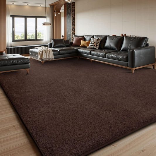 Sour Lemon 10x14 Area Rugs for Living Room, Soft Large Area Rug Fluffy Rugs for Bedroom，Machine Washable Area Rug Non Slip Carpet Rug for Living Room Playroom Kids Room Home Decor