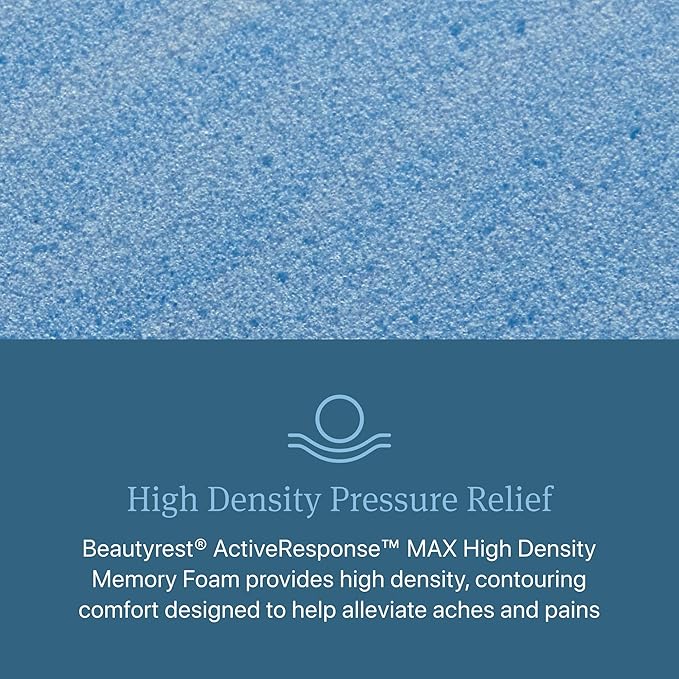 Beautyrest Days End Medium Firm 12" Hybrid Mattress - Cal King - Cooling Tech, Supportive Durable Pocketed Coils, Pressure Relief, Motion Separation; 100 Night Sleep Trial and 10 Year Warranty