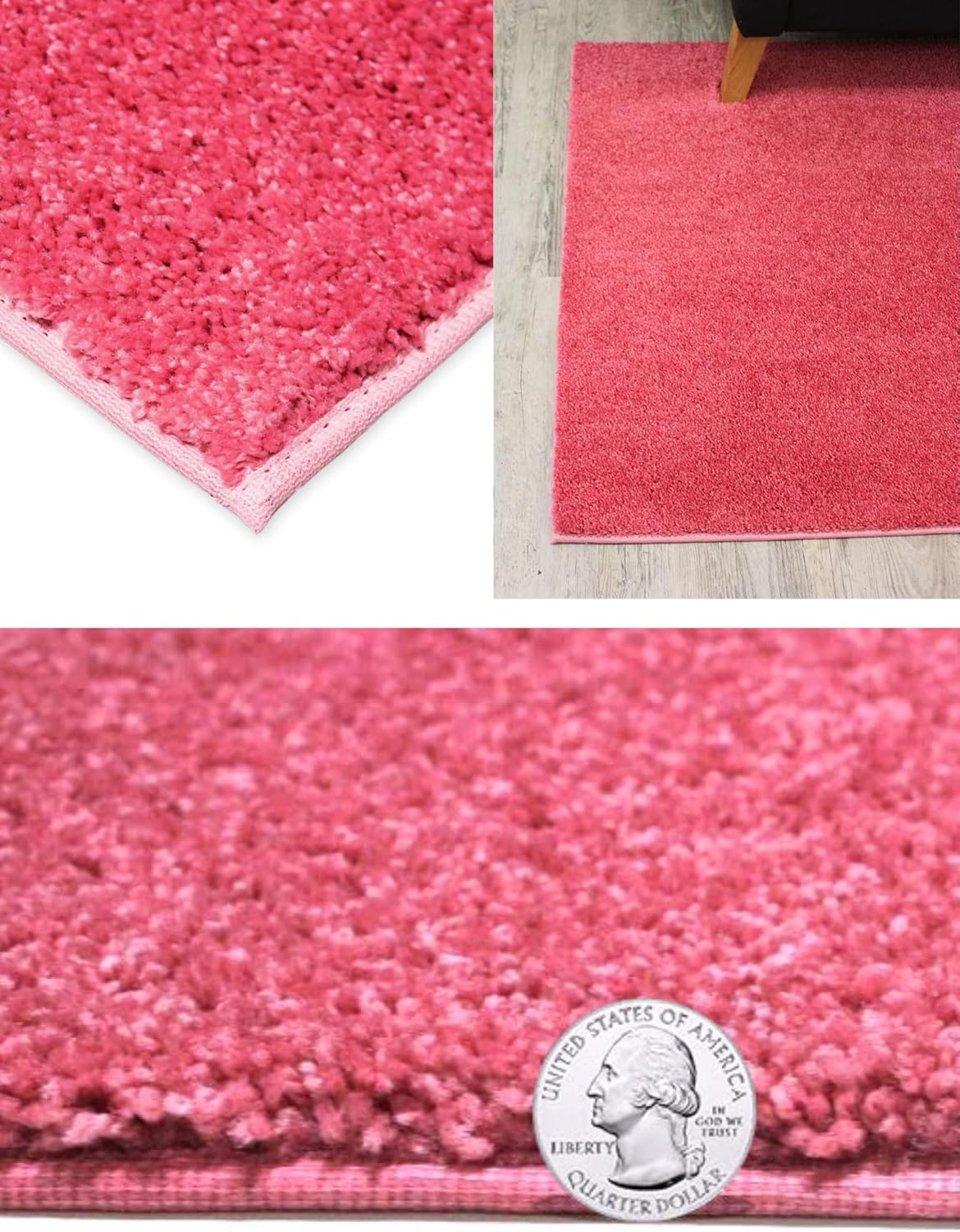 KOECKRITZ Soft and Colorful Kids Classroom Area Rugs (Passes Flammability Pill Test) Many Sizes and Bright Colors to Select from (7' x 9', Glamour)