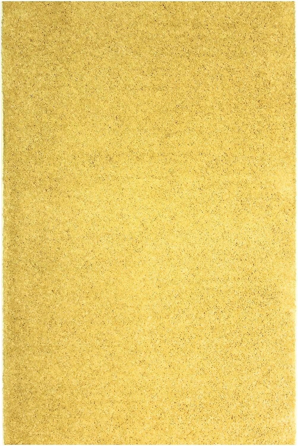 KOECKRITZ Soft and Colorful Kids Classroom Area Rugs (Passes Flammability Pill Test) Many Sizes and Bright Colors to Select from (4' x 6', Lemon)