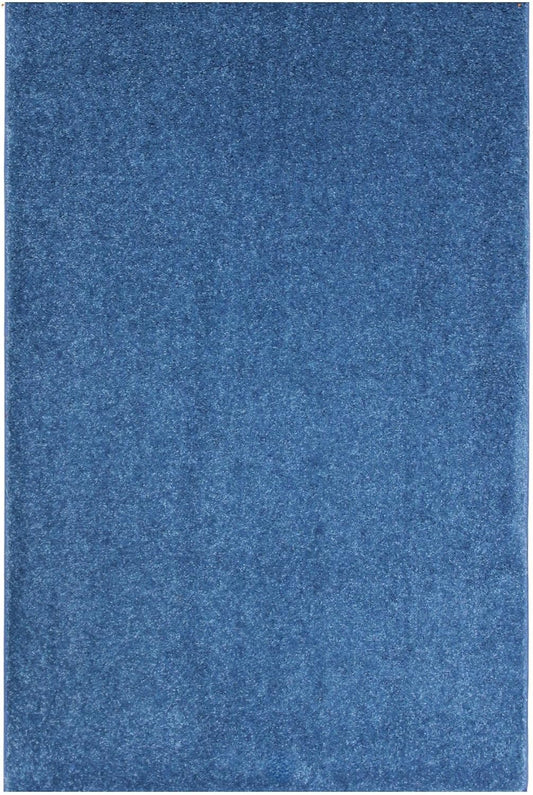 KOECKRITZ Soft and Colorful Kids Classroom Area Rugs (Passes Flammability Pill Test) Many Sizes and Bright Colors to Select from (5' x 5', Royal)