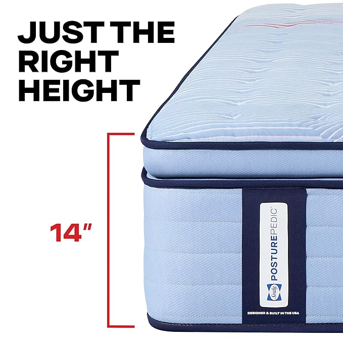 Sealy Posturepedic® Fayette 14" Medium Pillowtop Innerspring Mattress - California Twin