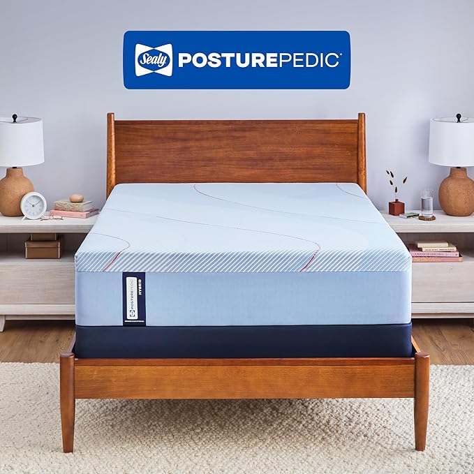 Sealy Posturepedic® Fayette 12" Medium Tight Top Hybrid Mattress - King