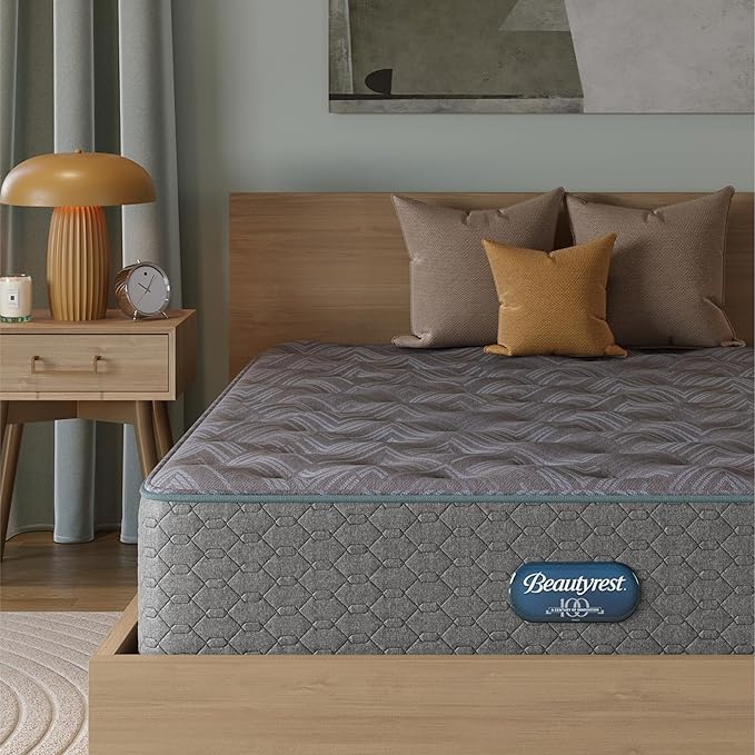 Beautyrest Prime Dream Plush 13.75" Mattress - Queen - Durable Pocketed Coil, Support, Pressure Relief, Cooling, Motion Separation; 100 Night Sleep Trial and 10 Year Warranty