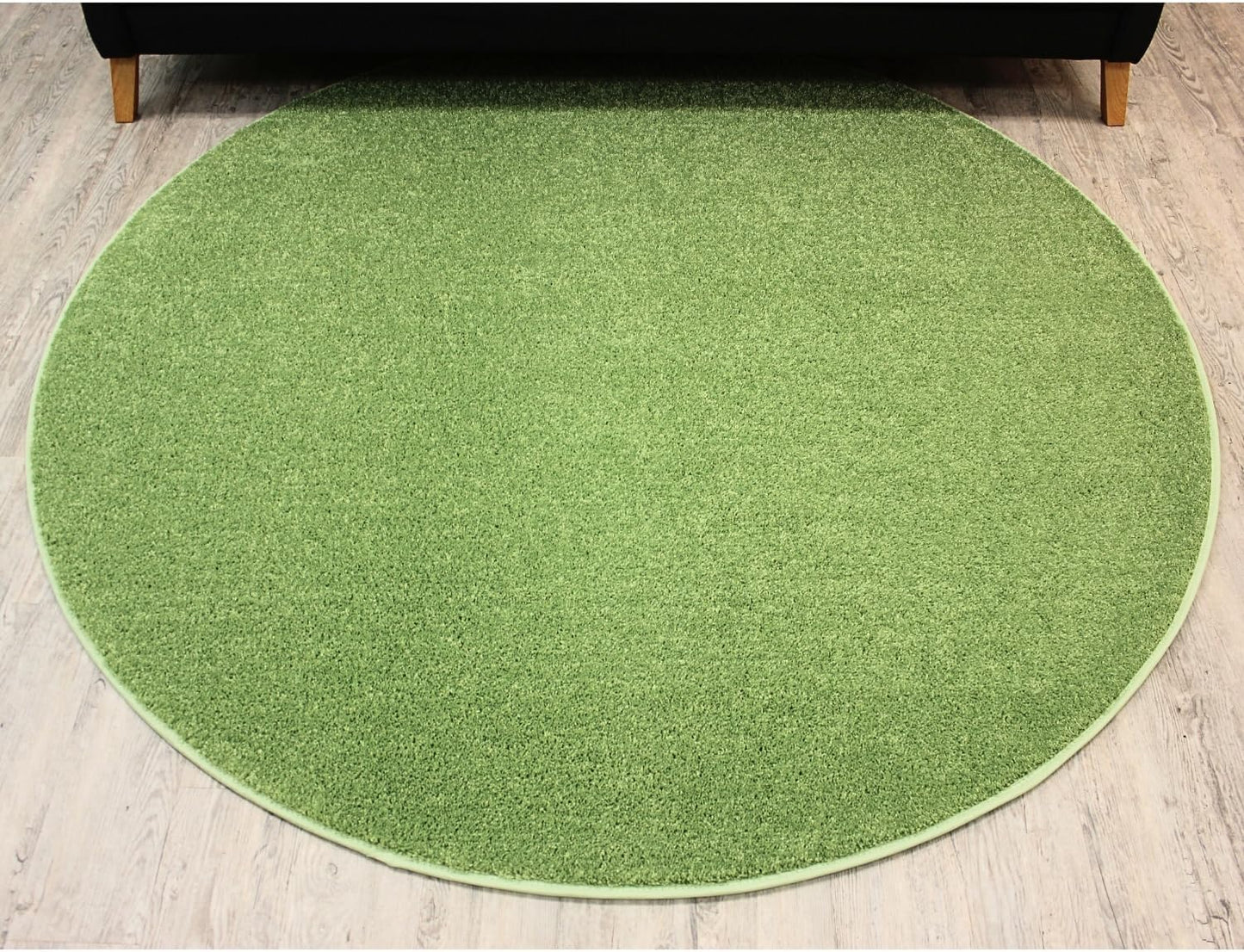KOECKRITZ Soft and Colorful Kids Classroom Area Rugs (Passes Flammability Pill Test) Many Sizes and Bright Colors to Select from (11' Round, Lime)