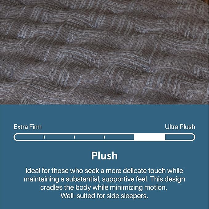 Beautyrest Prime Dream Plush 13.75" Mattress - Twin XL - Durable Pocketed Coil, Support, Pressure Relief, Cooling, Motion Separation; 100 Night Sleep Trial and 10 Year Warranty
