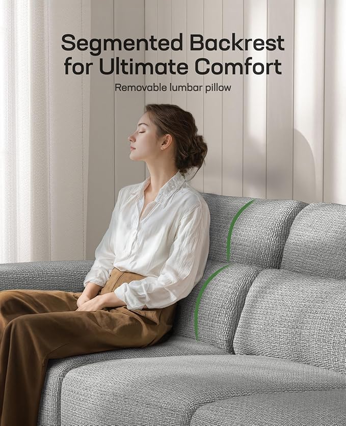 Marsail 40" Accent Chair, Modern Armchair with Deep Seats, Comfy Upholstered Reading Chairs for Bedroom, Single Sofa Chair for Living Room, Easy to Clean with Removable Covers, Grey