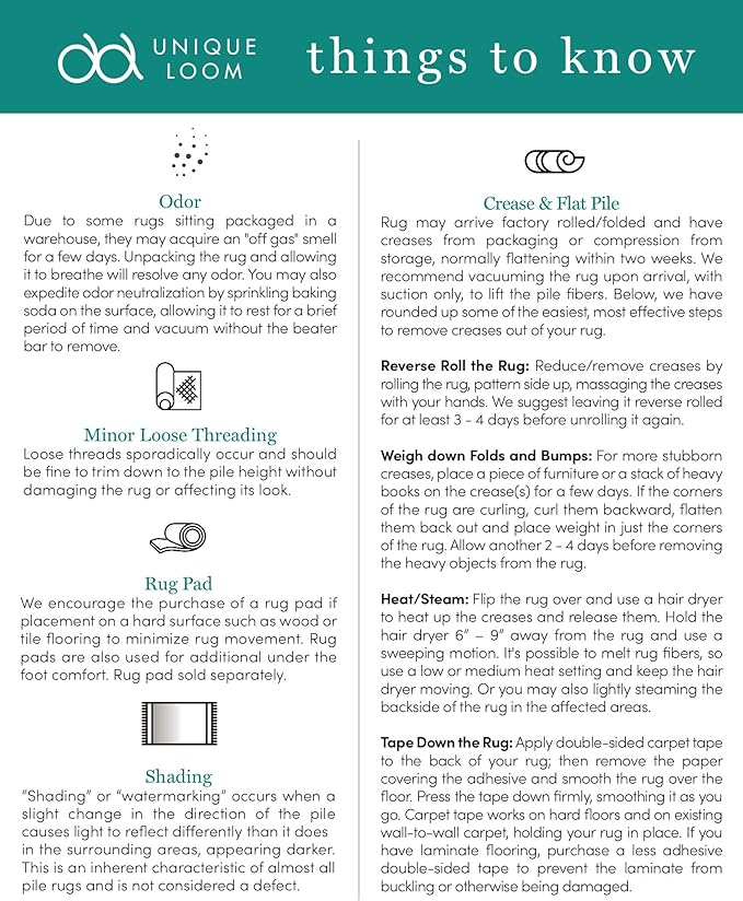 Unique Loom Trellis Frieze Collection Area Rug - Geometric (6' Square, Yellow/ Ivory)
