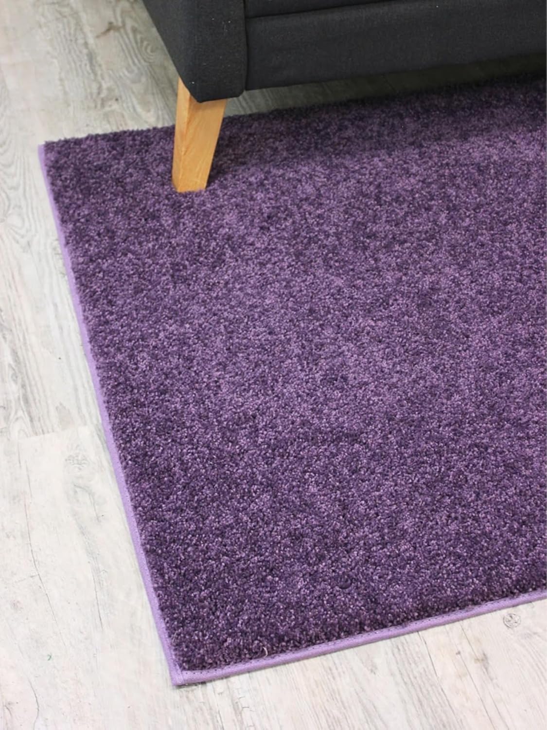 KOECKRITZ Soft and Colorful Kids Classroom Area Rugs (Passes Flammability Pill Test) Many Sizes and Bright Colors to Select from (3' Round, Eggplant)