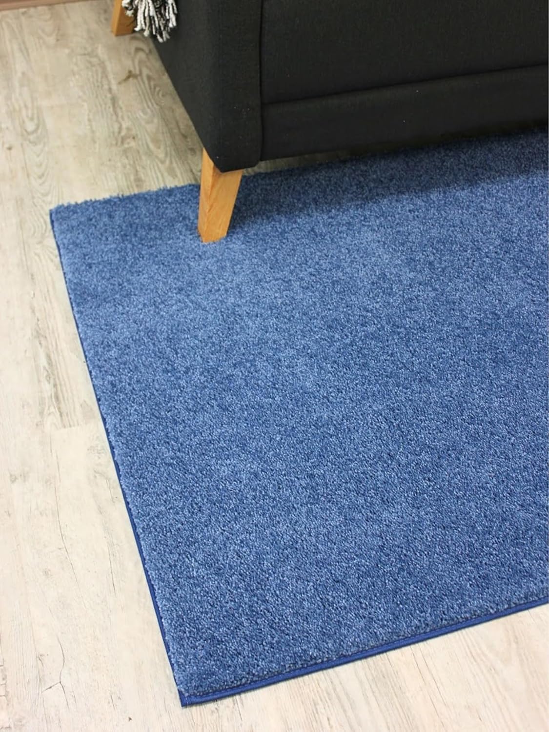 KOECKRITZ Soft and Colorful Kids Classroom Area Rugs (Passes Flammability Pill Test) Many Sizes and Bright Colors to Select from (6' x 6', Royal)