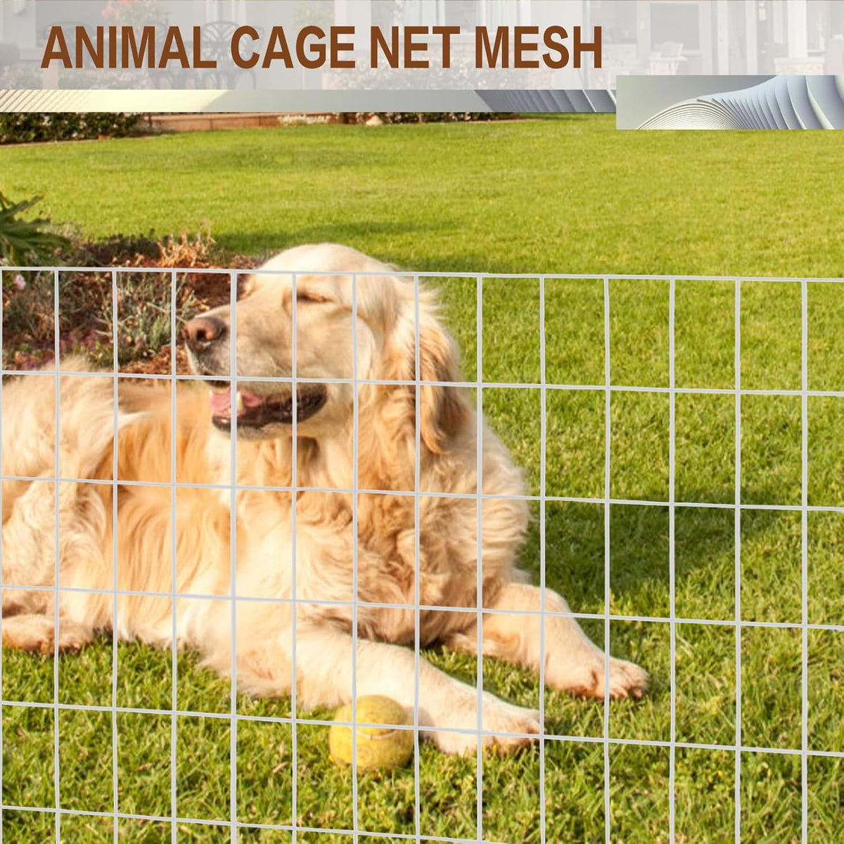 Tongmo 2 ft x 100 ft Galvanized Welded Wire Fence, 16GA Garden Chicken Wire Fence Roll, Mesh Size 2" x 4"Hardware Cloth, Ideal for Yard Protection and Poultry Netting