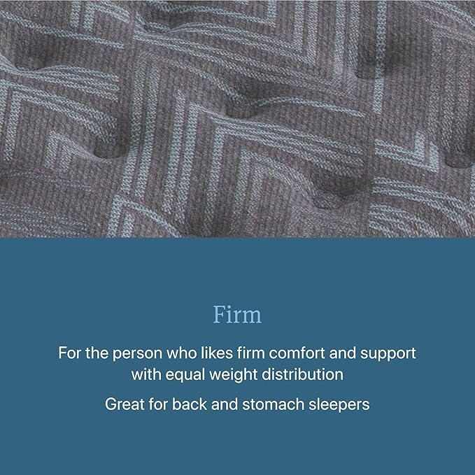 Beautyrest Prime Dream Firm 13" Mattress - Twin - Durable Pocketed Coil, Support, Pressure Relief, Cooling, Motion Separation; 100 Night Sleep Trial and 10 Year Warranty