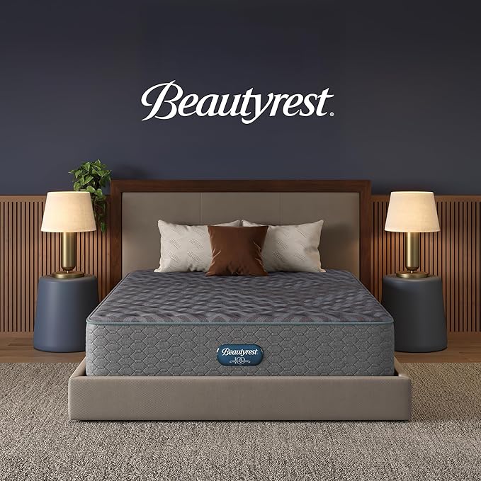 Beautyrest Days End Extra Firm 13.25" Mattress - Twin - Cooling Tech, Supportive Durable Pocketed Coils, Pressure Relief, Motion Separation; 100 Night Sleep Trial and 10 Year Warranty