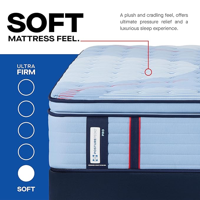 Sealy Posturepedic® Pro Haverford 15" Soft Pillowtop Innerspring Mattress - Twin Long
