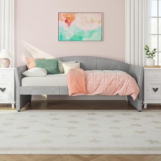 Hillsdale Furniture Hillsdale Westchester Daybed, Twin, Smoke Gray Fabric