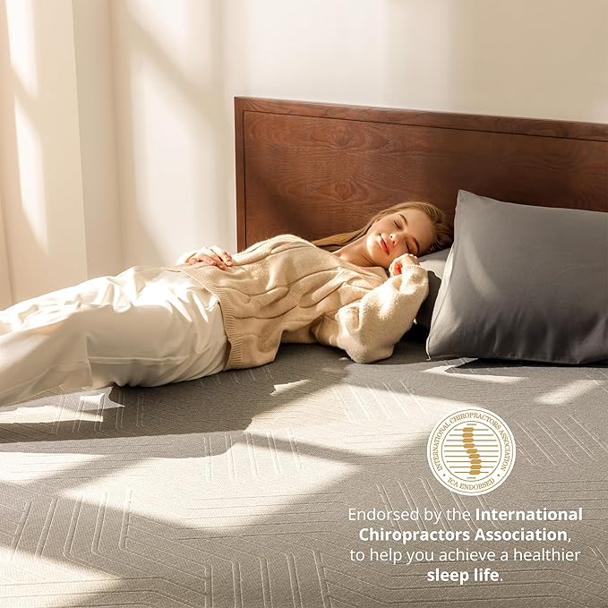 EGOHOME 10 Inch Twin Memory Foam Mattress for Back Pain, Cooling Copper Gel Bed in a Box, Foam Made in USA, CertiPUR-US Certified, Therapeutic Medium Firm, Daybed 38x75x10 Black