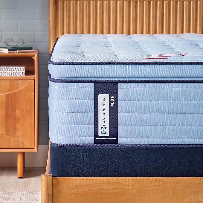 Sealy Posturepedic® Plus Glenshaw 15" Firm Pillowtop Innerspring Mattress - Queen