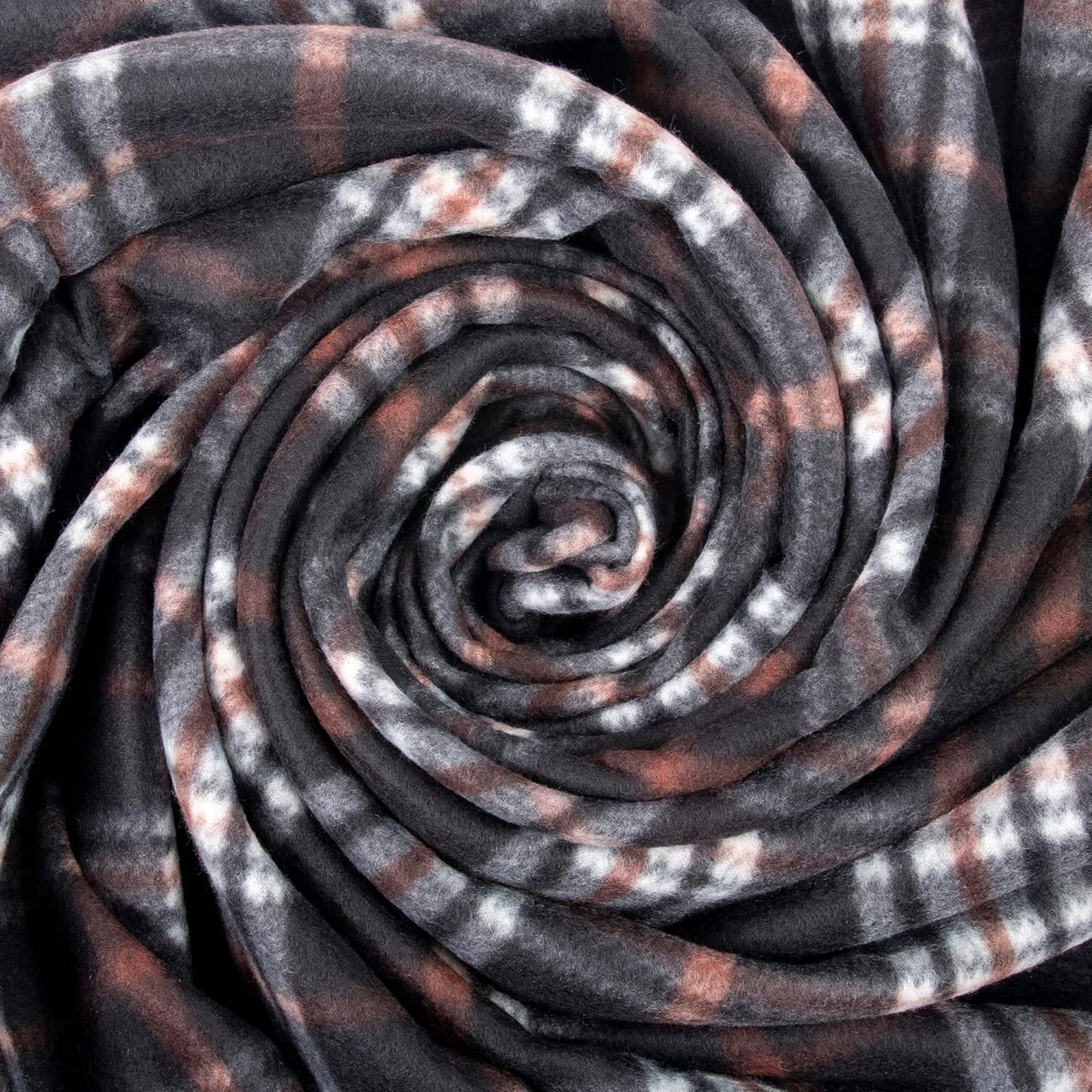 50x60 Throw Blankets, Plaid Fleece Throw Blankets for Bedroom, Couch, Livingroom, Chair, Pets, Outdoors