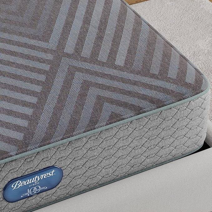 Beautyrest Days End Medium Firm 12" Hybrid Mattress - Full - Cooling Tech, Supportive Durable Pocketed Coils, Pressure Relief, Motion Separation; 100 Night Sleep Trial and 10 Year Warranty
