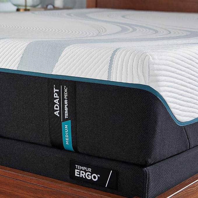 TEMPUR-Adapt 2.0 Medium 11 inch Memory Foam Mattress, Twin XL