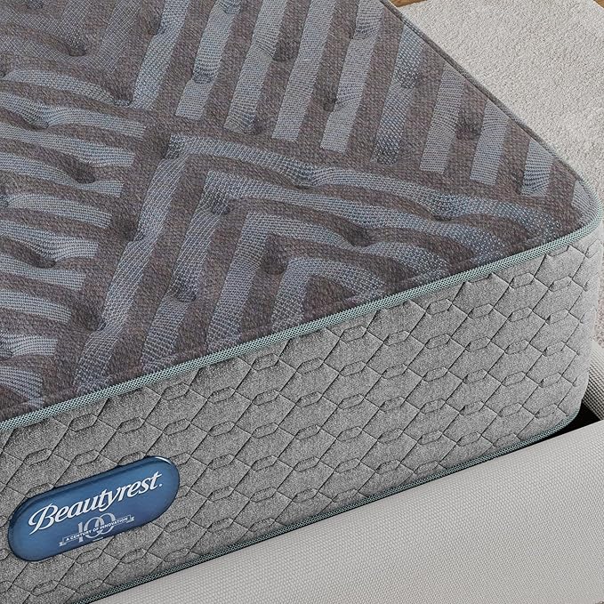 Beautyrest Days End Plush 14" Mattress - Queen - Cooling Tech, Supportive Durable Pocketed Coils, Pressure Relief, Motion Separation; 100 Night Sleep Trial and 10 Year Warranty