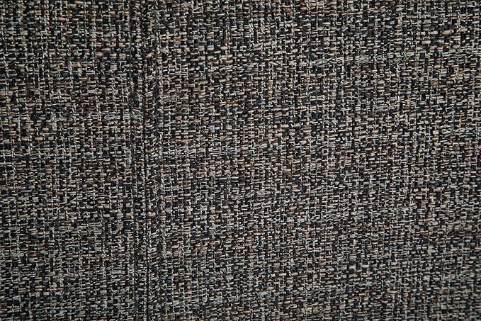 SIMPLIHOME Avalon Storage Ottoman Bench - 48 inch Wide Upholstered Tweed Look Fabric Rectangular Lift-Top Ottoman in Dark Grey, Contemporary Storage Bench for Living Room with High-Density Foam